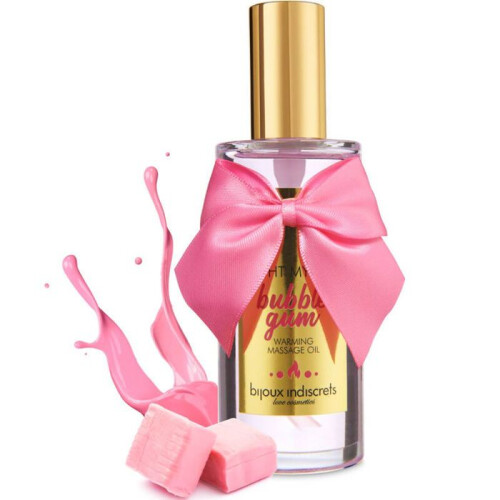 BIJOUX - INDISCRETS ACEITE DE MASAJE LIGHT MY FIRE EFECTO CALOR SABOR GOMA - 2
