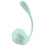 SATISFYER - APPLICATION GRATUITE STIMULATEUR DE POINT G PÉTALE LISSE VERT D'EAU - 3