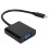 TypeC to VGA Converter 10Gbps USB 3.1 HD 1080P 3