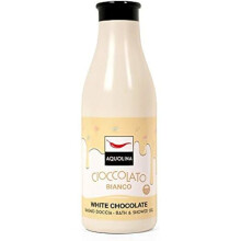 Gel doccia - AQUOLINA - Cioccolato bianco - 500 ml - Texture cremosa - Senza parabeni
