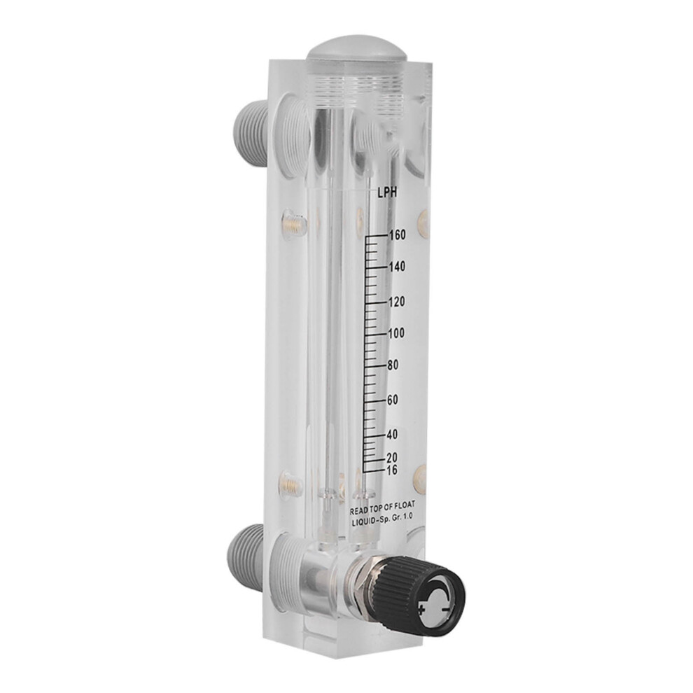 16Â160Lph Adjustable Water Flow Meter, Panel Type, Accurate And Transparent 9441341833017