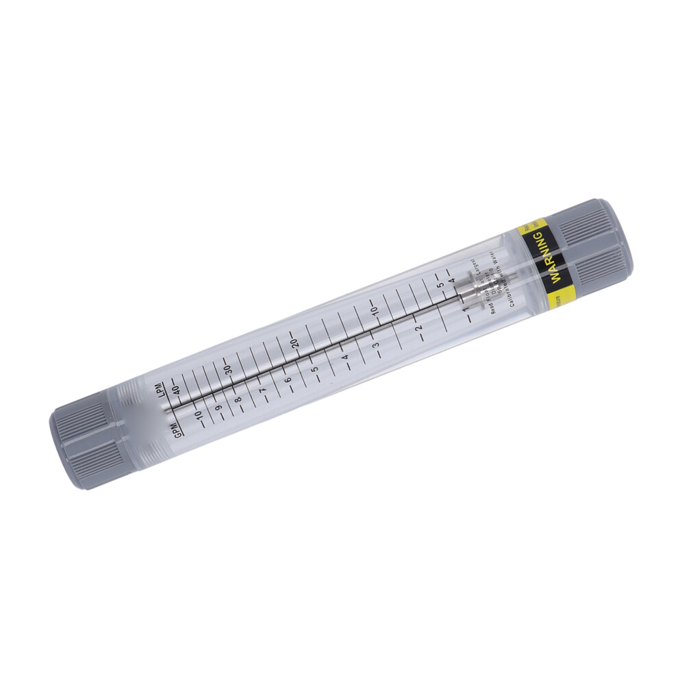 Liquid Flowmeter Tube 1Â10Gpm Transparent Acrylic G1 Female Thread 7901341832844