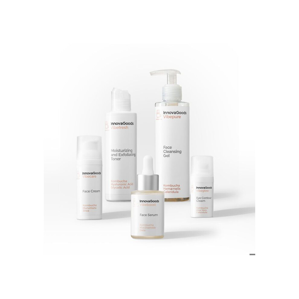 Innovagoods Cosmetics Set - Face Routine Pack - Vegan - Natural Ingredients - Not Tested On Animals