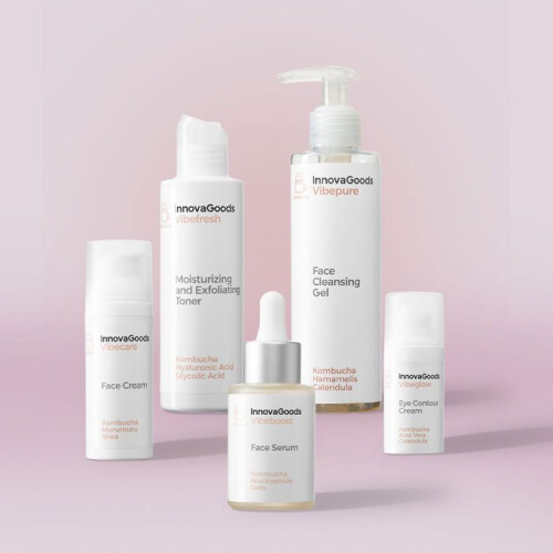 Gesichtsroutine-Paket Kombucha InnovaGoods 1