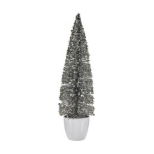 Christmas Tree - Not specified - Silver - White - 10 x 38 x 10 cm