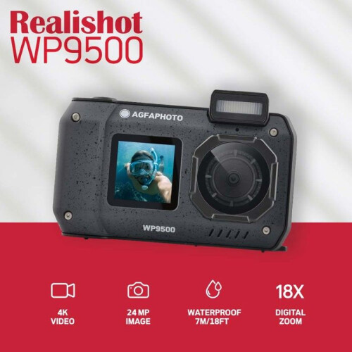 Compacte camera - Agfaphoto - WP9500 - 24,2 megapixels - Waterdicht - 4K 1