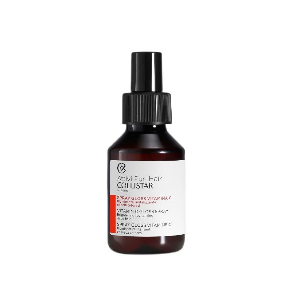 Collistar Hair Vitamin C Gloss Spray Brightening Revitalizing Hairspray With Vitamin C 100 Ml - Image 2