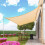 Shazail InnovaGoods Sombra Retangular Vela 2 x 3 m - Bege 5