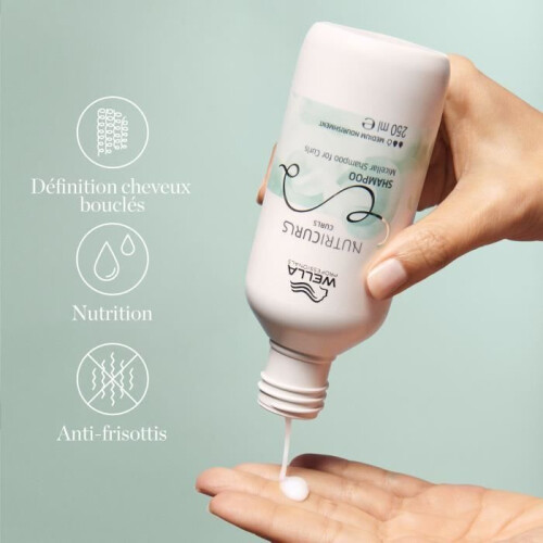 Wella Wella Nutricurls Shampoo Curls 1000 ml 2