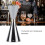 30ml 60ml Stainless Steel Jigger Cone Shape Drink 9