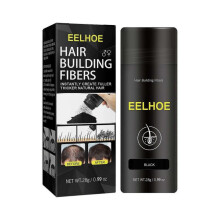 (Black)Hair Building Fibers, Fill In Fine or Thinning Hair, Instantly Thicker, Fuller Looking Hair, 2 Shades for Men and Women