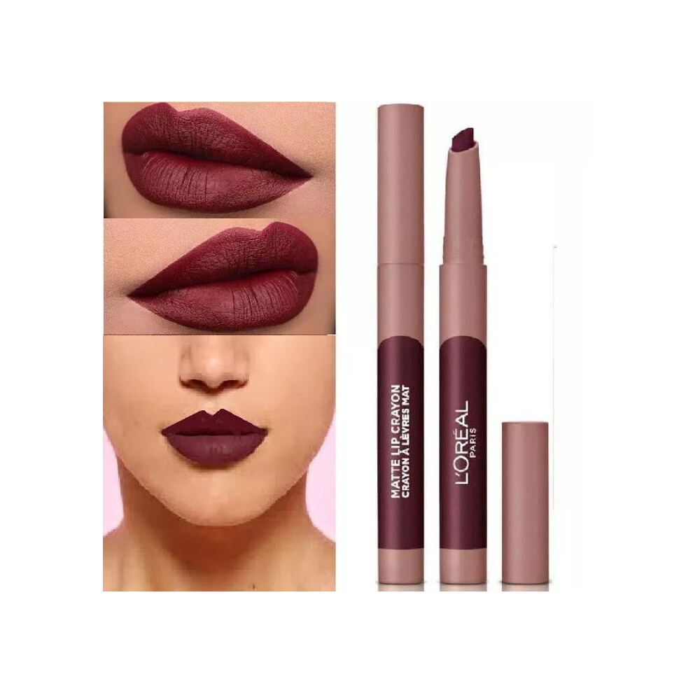 New L’oréal Paris Lip Crayon - L'oréal Paris - Infallible Matte Lip - 116 Cherryfic - Long-Lasting Red