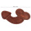 Aperitif Board C Type Walnut Cheese Platter BPA Free Odorless Easy Cleaning L 11