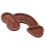 Aperitif Board C Type Walnut Cheese Platter BPA Free Odorless Easy Cleaning L 16