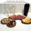Aperitif Board C Type Walnut Cheese Platter BPA Free Odorless Easy Cleaning L 5