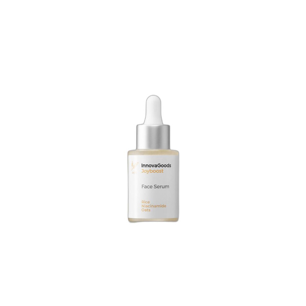 Innovagoods Face Serum - Rice Joyboost - 30 Ml - Vegan - Natural Ingredients - Revitalizing
