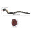Remote Control Snake Toy 45cm, Rechargeable, Movable Tail for Kids 7