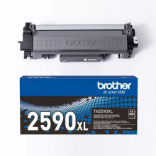 Tóner - BROTHER - TN-2590XL - Negro - Compatible - 3000 páginas