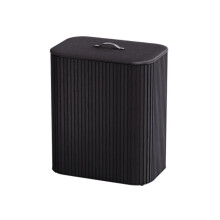 Cesta de ropa - JOSEPH JOSEPH - Tota Luxe - 90 litros - Negro - Bambú y tejido