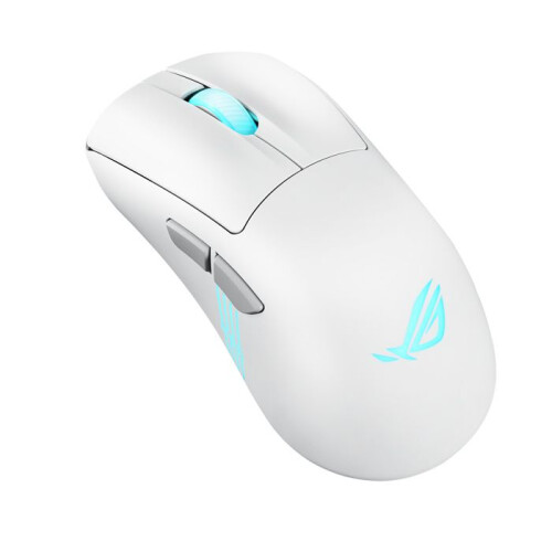 ASUS Mouse - ASUS - ROG Keris II Origin WHT - 42000 DPI - Wired - Ottico 1