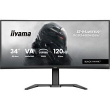 IIYAMA G-Master Black Hawk GCB3482WQSU-B1 monitor 34 UWQHD VA 0.6ms 120Hz Fekete