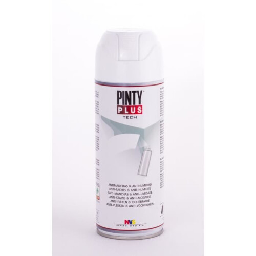 Anti-stain Paint Spray Covers stains 400ml White - Pinty Plus
