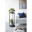Supporto per piante - Nero - Acciaio - 2 livelli - Su ruote - Decorativo 5