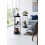 Supporto per piante - Nero - Acciaio - 2 livelli - Su ruote - Decorativo 4