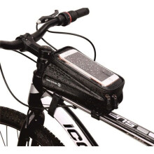 Etui pour téléphone portable - SWISSTEN - Étanche - Noir - Fermeture velcro - Pour vélo