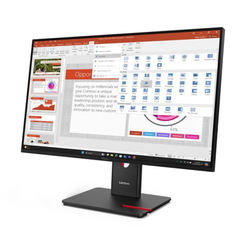 Lenovo Monitor - LENOVO - ThinkVision T27-40 - 27 polegadas - IPS - Full HD 1920x1080 1