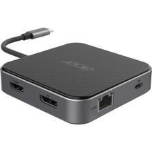 Docking station USB4 - Acer - 7in1 - 8K - Power Delivery 100W - 19g - 2x USB-A 2.0