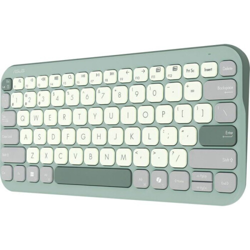 ASUS Clavier sans fil - ASUS - Marshmallow KW100 - Vert - Bluetooth - Silencieux 1