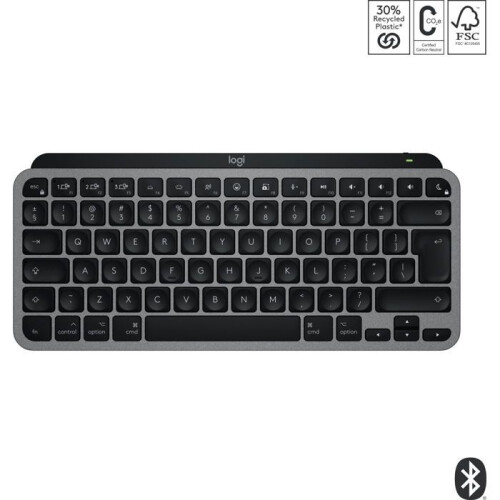 Logitech Clavier sans fil - LOGITECH - MX Keys Mini - Rétroéclairé - US INTL - 60% compact