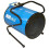 Guede GH 9 E, Ventilatore, 1,6 m, Terra, Nero, Blu, Rotante, 9000 W 1