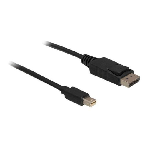 Delock Mini DisplayPort auf DisplayPort Kabel 4K @ 60 Hz, 2 m