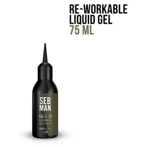 Sebastian Seb Man Style The Hero Re-Workable Gel 75 ml 2