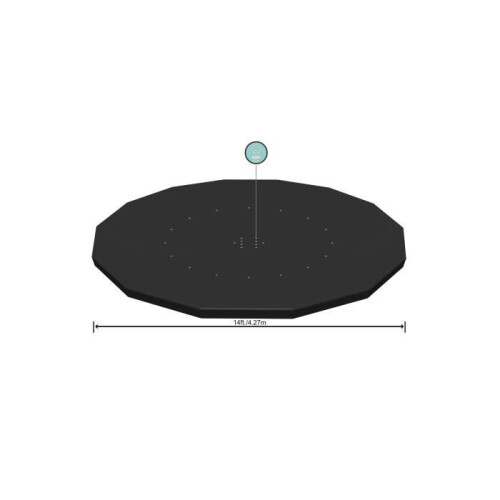 Bestway Pool Cover - BESTWAY - 427cm - 4 Seasons Protection - Unmatched Effectiveness - Synthetic 1
