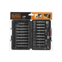 Black & Decker A7202 Schraubensatz 38 Teile…