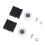 Halls Greenhouse Door Wheel Replacement Kits ‑ 3
