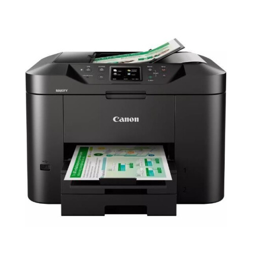 Canon Multifunction Printer - CANON - MAXIFY MB2750 - Inkjet - Color - Automatic double-sided - WIFI - Black 2