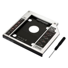 Adaptador de unidad óptica HDD/SSD Ewent EW700 SATA (9,5 mm)