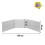 Coupe-vent - Aktive Beach - Pliable - Aluminium - 300x75 cm - Bleu 3