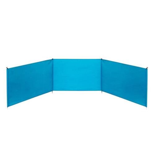 Coupe-vent - Aktive Beach - Pliable - Aluminium - 300x75 cm - Bleu 1
