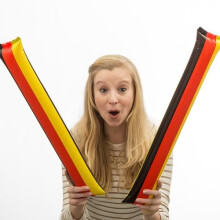 Applauditori - Bandiera della Germania - Multicolore - Plastica - Cilindrica