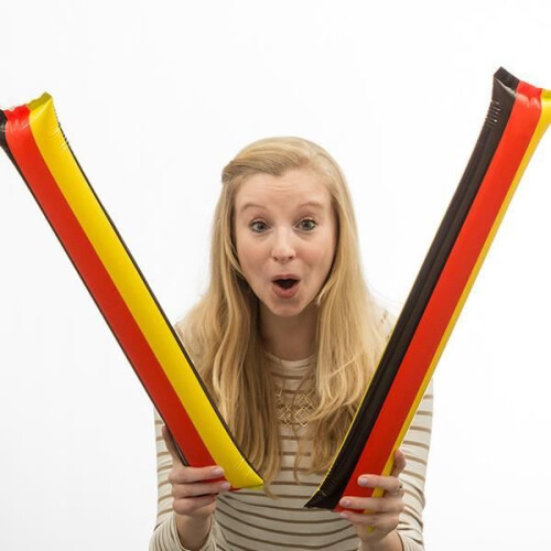Aplaudidores - Bandera de Alemania - Multicolor - Plástico - Círculo