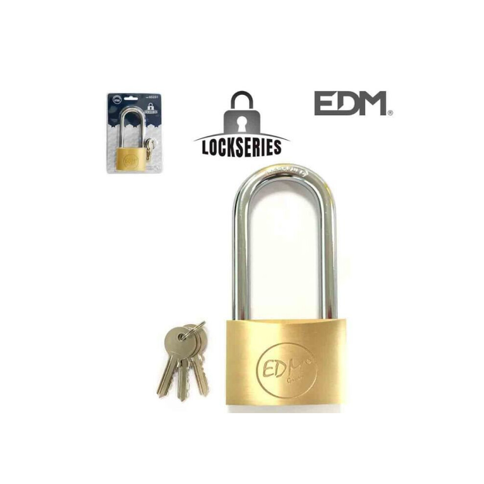 Long arc brass padlock 60x90mm blister-image-OPC-PJMWZVK-NEW