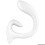 SATISFYER - G FOR GODDESS 1 RABBIT VIBRATOR WHITE 2
