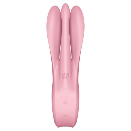 SATISFYER - THREESOME 1 VIBRATOR BLUE rosa 1