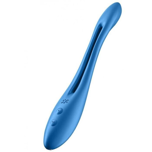 SATISFYER ELASTIC GAME MULTI VIBRATOR - BLUE