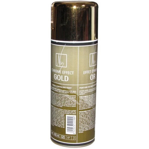 Spray paint - PINTY - Z169 - Chrome effect - Silver - 520 mL
